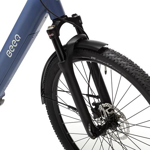 Bicicleta Elétrica BEEQ E850 Trekking S/M (46cm) - Happy Blue - Image 8