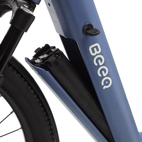 Bicicleta Elétrica BEEQ E850 Trekking S/M (46cm) - Happy Blue - Image 9