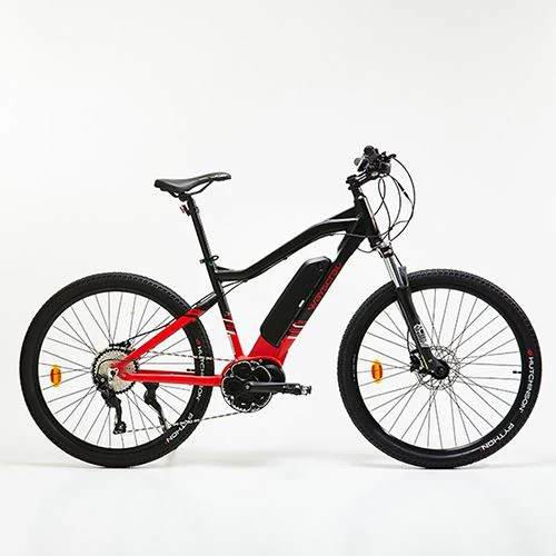 Bicicleta Elétrica Wayscral Anyway E300 27,5'' - Preto | Vermelho - Image 3