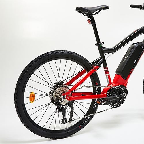 Bicicleta Elétrica Wayscral Anyway E300 27,5'' - Preto | Vermelho - Image 5