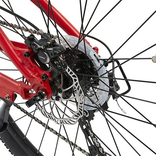 Bicicleta Elétrica Wayscral Anyway E300 27,5'' - Preto | Vermelho - Image 6