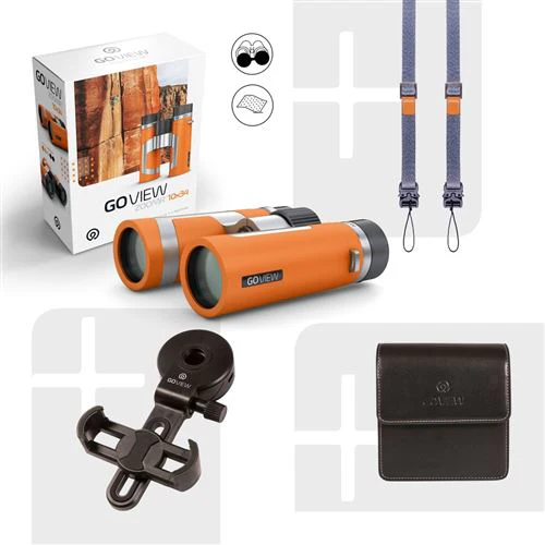 Binóculos GoView ZOOMR 10x34 - Laranja - Image 4