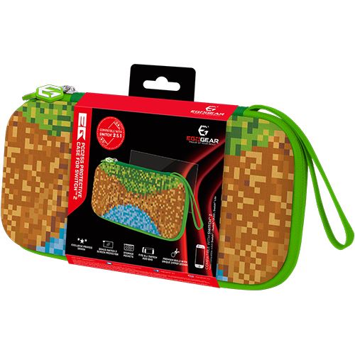 Bolsa de Proteção EgoGear Green-Cubes PCC25S para Nintendo Switch 2 - Image 4