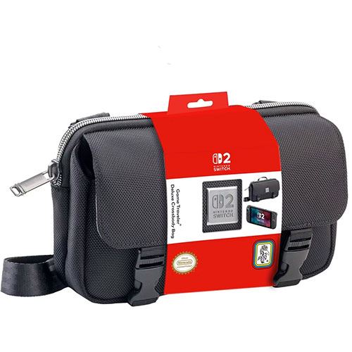 Bolsa de Transporte Nacon Crossbody para Nintendo Switch 2 - Preto