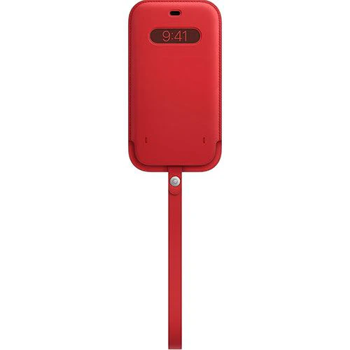 Bolsa em Pele Apple com MagSafe para Apple iPhone 12 Pro Max - (Product) Red - Image 2