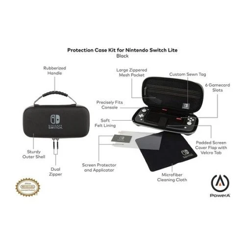 Bolsa Nintendo Switch Lite - Black&Gray - Image 9
