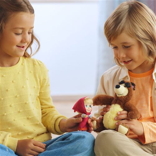 Boneca e Peluche Masha And The Bear - Famosa - Image 10