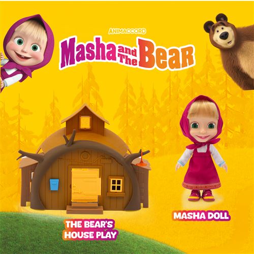 Boneca e Peluche Masha And The Bear - Famosa - Image 11