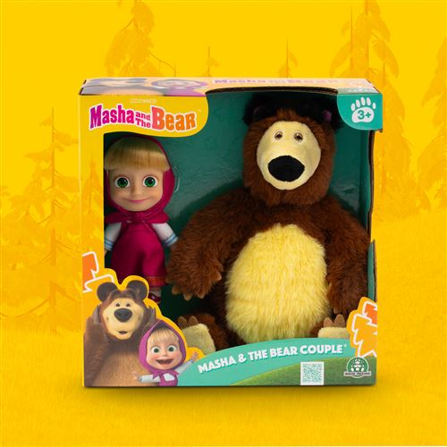Boneca e Peluche Masha And The Bear - Famosa - Image 12