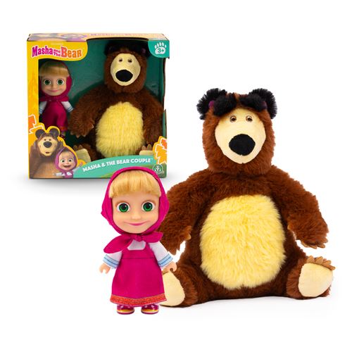 Boneca e Peluche Masha And The Bear - Famosa - Image 2