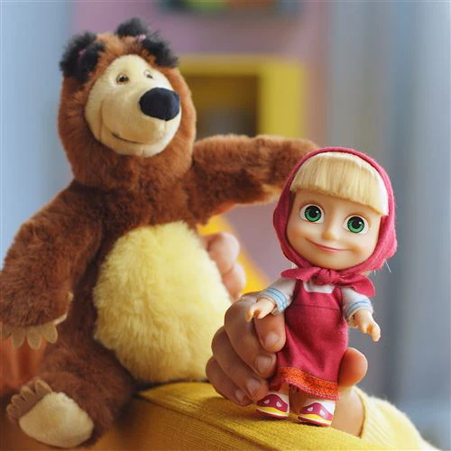 Boneca e Peluche Masha And The Bear - Famosa - Image 6