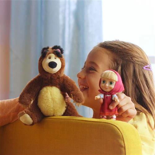 Boneca e Peluche Masha And The Bear - Famosa - Image 9