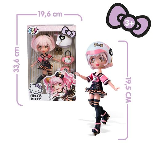 Boneca Hello Kitty com Acessórios - Manga Golden Diva - Famosa - Image 2