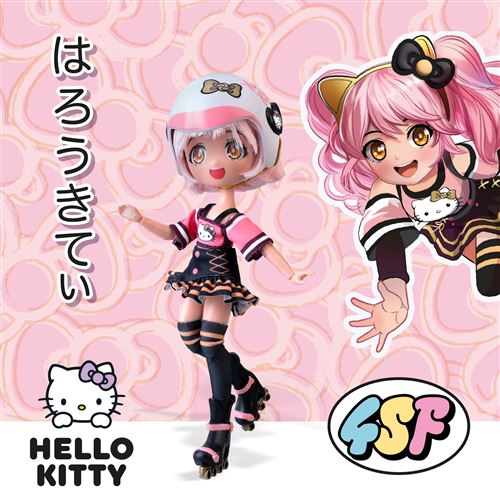 Boneca Hello Kitty com Acessórios - Manga Golden Diva - Famosa - Image 9