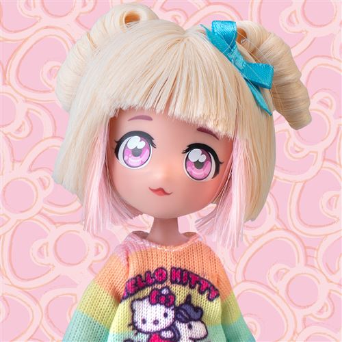 Boneca Hello Kitty - Manga Candy Unicorn - Famosa - Image 6