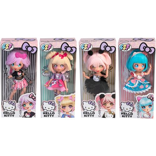 Boneca Hello Kitty - Manga Doll - Famosa - Envio Aleatório