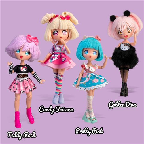 Boneca Hello Kitty - Manga Doll - Famosa - Envio Aleatório - Image 12