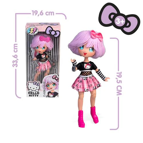 Boneca Hello Kitty - Manga Doll - Famosa - Envio Aleatório - Image 2