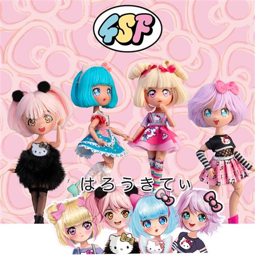 Boneca Hello Kitty - Manga Doll - Famosa - Envio Aleatório - Image 4