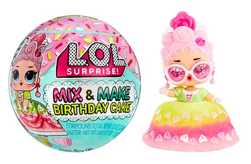 Boneca L.O.L. Surprise Mix & Make Birthday Cake Tots - MGA Entertainment - Envio Aleatório - Image 2