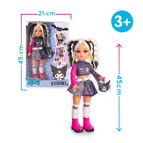 Boneca Nancy Fashion Kuromi - Famosa - Image 5
