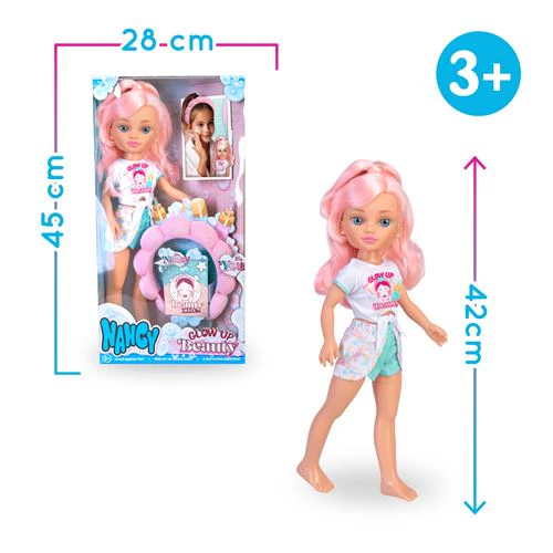 Boneca Nancy - Glow Up - Pack de Beleza - Famosa - Image 2