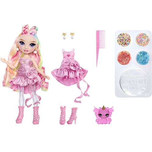Boneca Rainbow High Shimmers com Slime: Bella - MGA Entertainment - Image 4