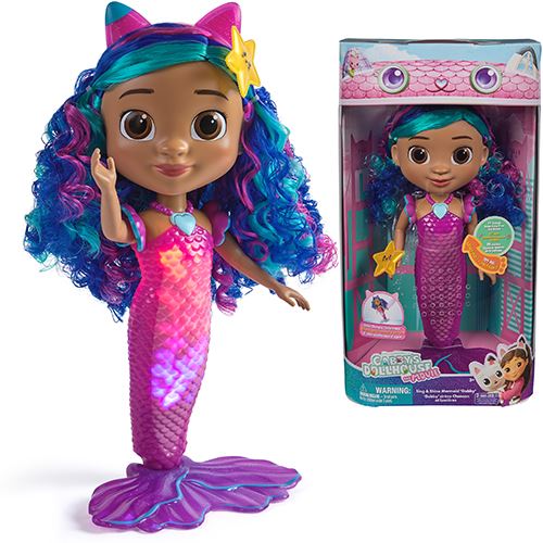 Boneca Sereia Gabby's Dollhouse, The Movie - Sing & Shine - Spin Master - Image 2