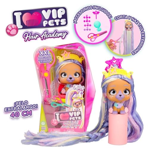 Boneca VIP Pets Serie 7 Hair Academy: Miley - IMC Toys - Image 2