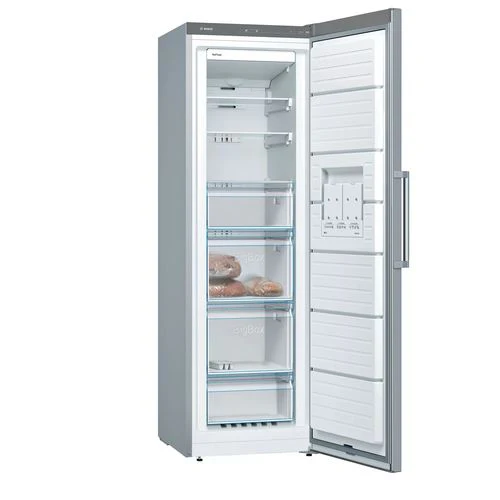 Arca Congeladora Vertical Bosch GSN36VIFP | 186x60x66 cm | 242 L | F | Aço inoxidável - Image 2
