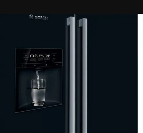 Frigorífico Americano Bosch KAD92HBFP | 177,8x91,2x73,2 cm | 376 L | F | Preto - Image 3
