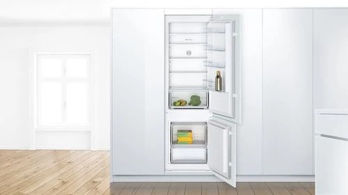 Frigorífico Combinado Encastrável Bosch KIV87NSF0 | 177,2x54,1x54,8 cm | 200 L | F | Branco - Image 3