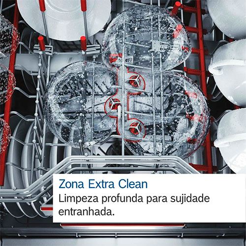 Máquina de Lavar Loiça Encastrável Bosch SMD8TCX04E | 14 talheres | 60 cm | A - Image 3