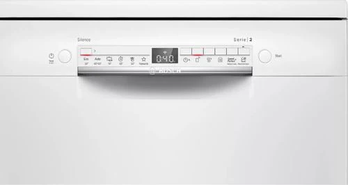 Máquina de Lavar Loiça Bosch SMS2HMW00E | 13 talheres | 60 cm | D | Branco - Image 2
