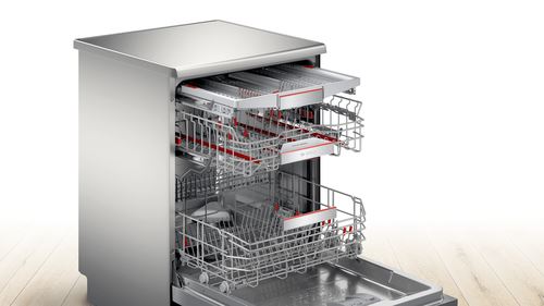 Máquina de Lavar Loiça Bosch SMS8YCI01E | 14 talheres | 60 cm | B | Aço inoxidável - Image 3