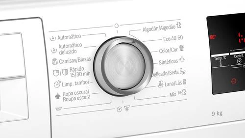 Máquina de Lavar Roupa Bosch WAU24S42ES | 9 Kg | 1200 RPM | C | Branco - Image 4