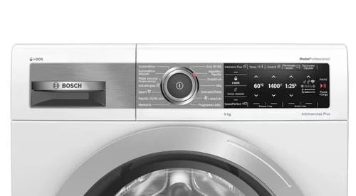 Máquina de Lavar Roupa Bosch WAV28EH0ES | 9 Kg | 1400 RPM | A | Branco - Image 2