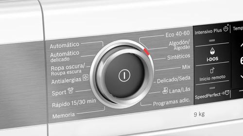 Máquina de Lavar Roupa Bosch WAV28EH0ES | 9 Kg | 1400 RPM | A | Branco - Image 3