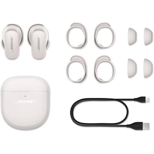 Auriculares True Wireless Bluetooth Bose QuietComfort II - Branco - Image 6