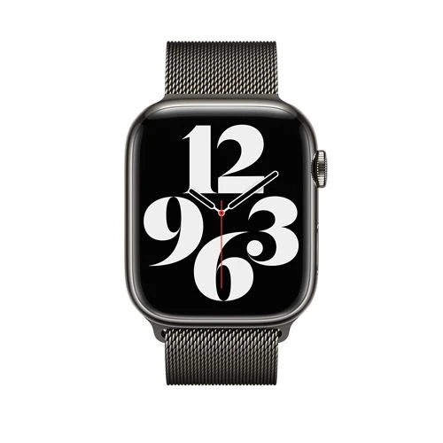 Bracelete Apple Loop Milanesa para Apple Watch 45mm - Grafite - Image 3