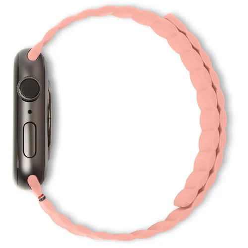 Bracelete Decoded Silicone para Apple Watch 38mm | 40mm | 41mm - Peach - Image 4