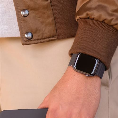 Bracelete Decoded Silicone para Apple Watch 38mm | 40mm | 41mm - Preto - Image 5