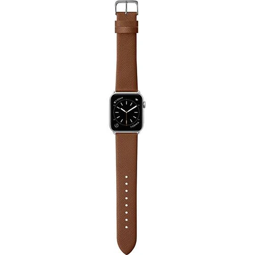Bracelete Laut para Apple Watch 42-44-45 Leather - Castanho - Image 4