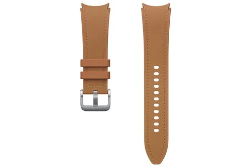 Bracelete Samsung Hybrid Leather para Galaxy Watch 6 - S/M - Castanho