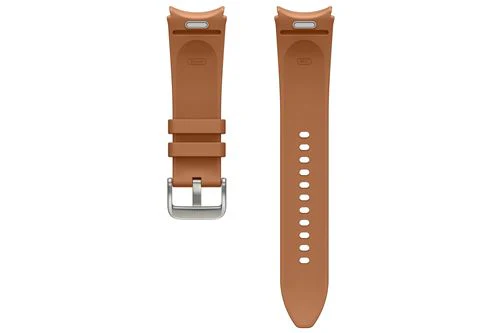 Bracelete Samsung Hybrid Leather para Galaxy Watch 6 - S/M - Castanho - Image 2