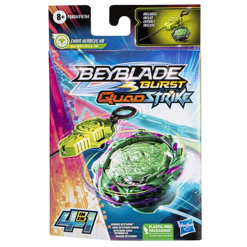 Pião com Lançador - Beyblade Burst Quadstrike - Envio Aleatório - Image 3