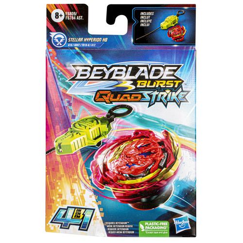 Pião com Lançador - Beyblade Burst Quadstrike - Envio Aleatório - Image 5