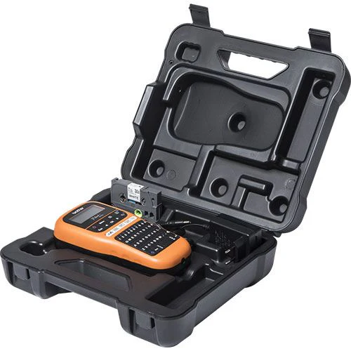 Máquina Rotuladora Profissional Brother PT-E110VP - Laranja - Image 4
