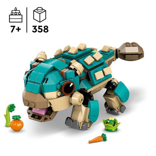 LEGO Jurassic World 76962 - Bumpy Bebé: Anquilossauro - Image 3