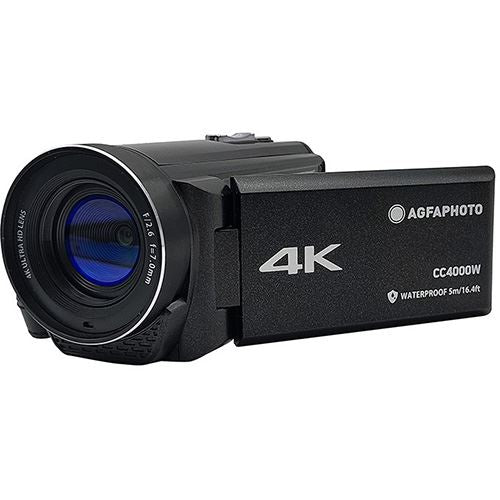 Câmara de Filmar AgfaPhoto Realimove CC4000W 4K à Prova de Água - Preto - Image 4